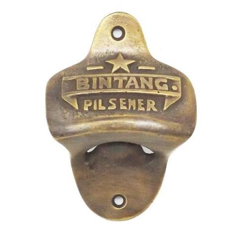 ><><><] 3" Pembuka Botol Kuningan / Bottle Cap Opener - Bir Bintang / BTO1020