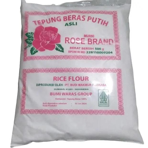 

Terlaris Tepung Beras 500G Rose Brand Rice Food