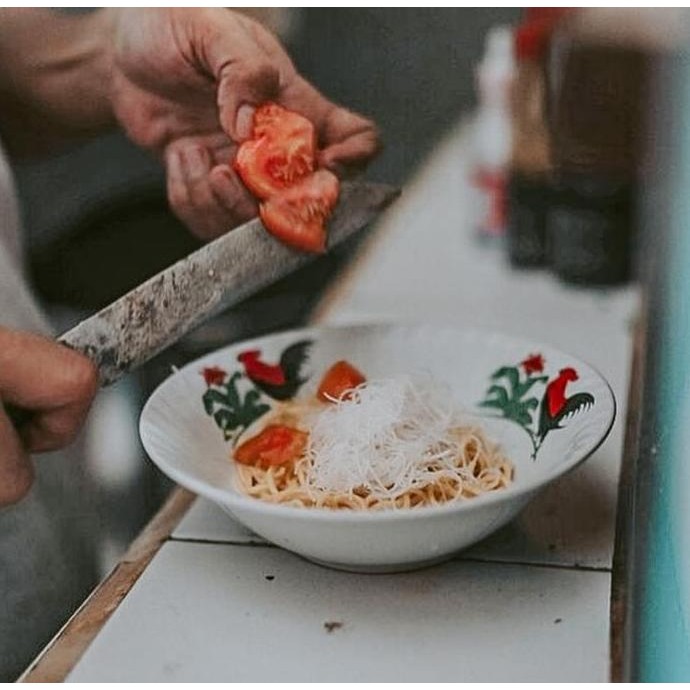 

Terlaris Mangkok Lucky Seri Padi Motif Ayam Jago 7 Inch /18Cm (1 Lusin)