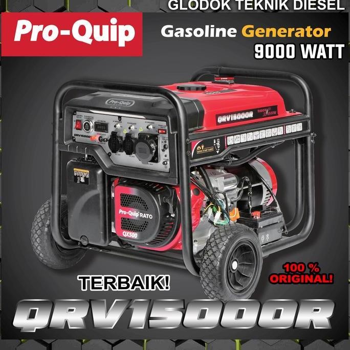 Proquip Generator 9000 8500 W Watt Genset Bensin Qrv 15000 R Original