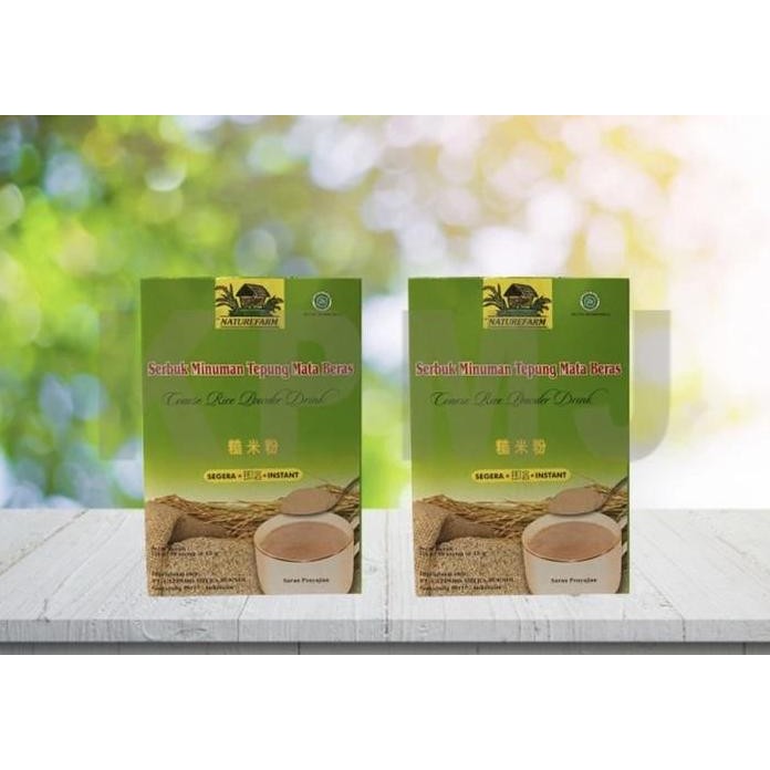 

Terlaris Minuman Kesehatan Tepung Mata Beras Naturefarm - Original 18 Sachet