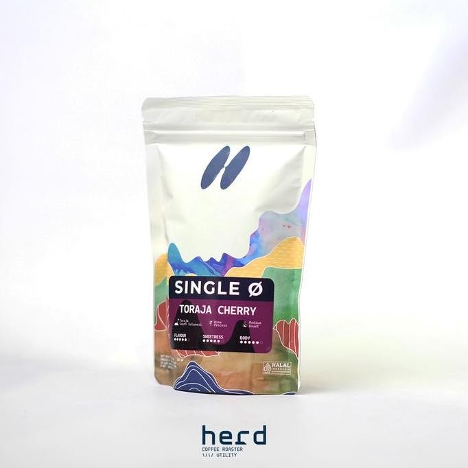 

ready stock Toraja Cherry Single Origin Manual Brew 150 GR HERD Coffee