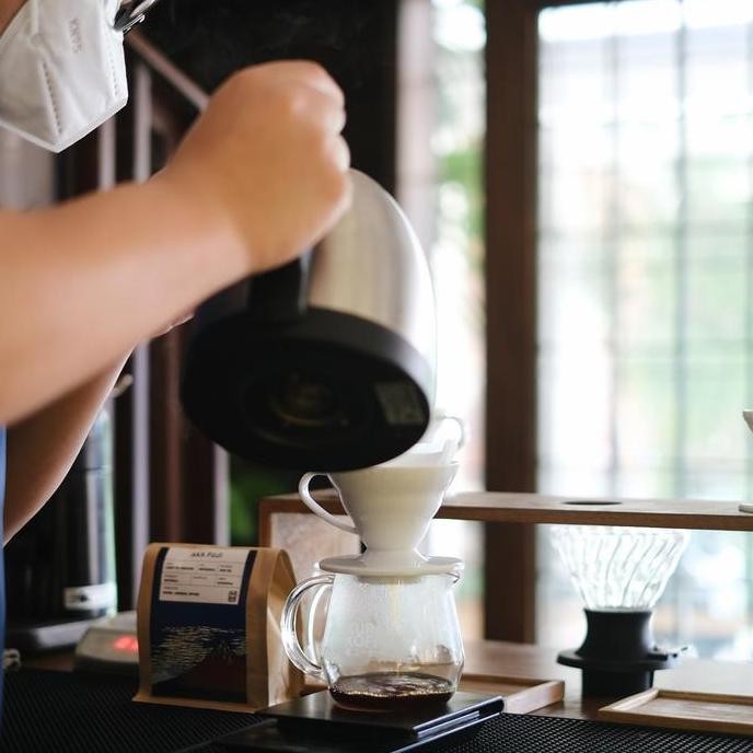 

ready stock Aka Fuji Coffee Beans for Espresso 200 gr / Biji Kopi Ethiopia