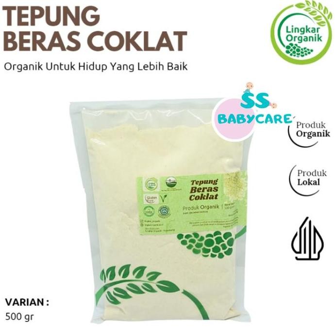 

Terlaris Lingkar Organik Tepung Beras Cokelat 500Gr