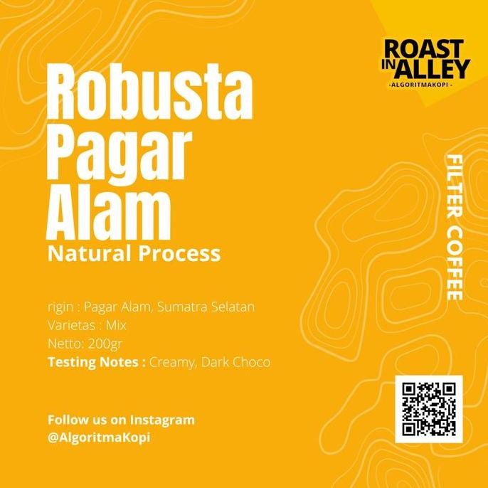 

ready stock FINE ROBUSTA PAGAR ALAM 1KG