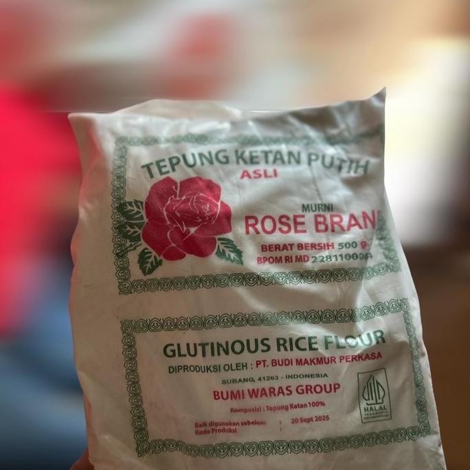 

Terlaris Tepung Beras Rosbrand Ketan 500Gram