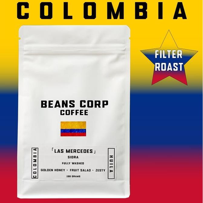 

ready stock Colombia Las Mercedes - Sidra - Traditional Washed Process - Filter Specialty Coffee Arabica Beans Corp - Biji Kopi Arabika Manual Brew