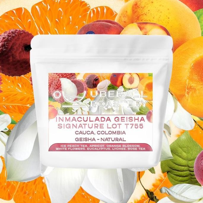 

ready stock Kopi Arabika Inmaculada Geisha Signature Lot T755, Roasted by Uberall Roastery