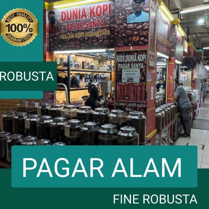 

ready stock Kopi Fine Robusta Pagar Alam 250 gram