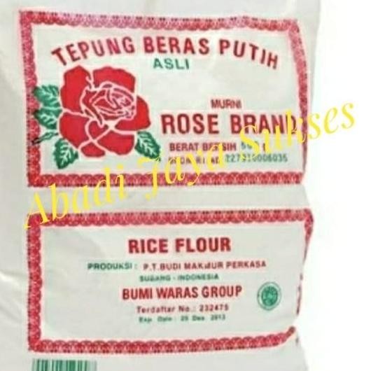 

Terlaris Tepung Beras Putih Rosebrand 500Gr