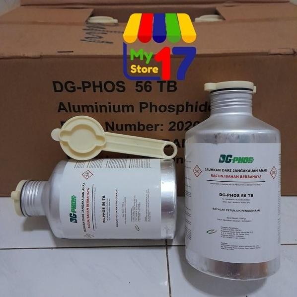 

Terlaris Fumigan Dg Phos 56Tb Obat Fumigasi Kutu Beras Jagung Tepung 1174N24 P