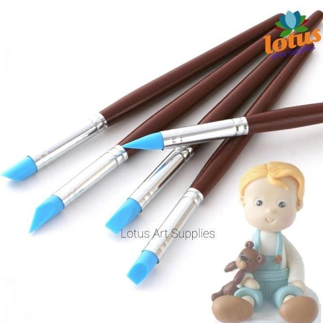 

baru !!! Silicone Carving Tools / Alat Pottery Clay Sculpting set 5 - Small