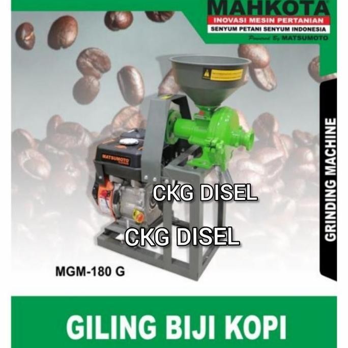

Terlaris Mesin Giling Kopi Beras Tepung /Coffe Grinder Mahkota Mgm 180G Terbaik Terrbaguss