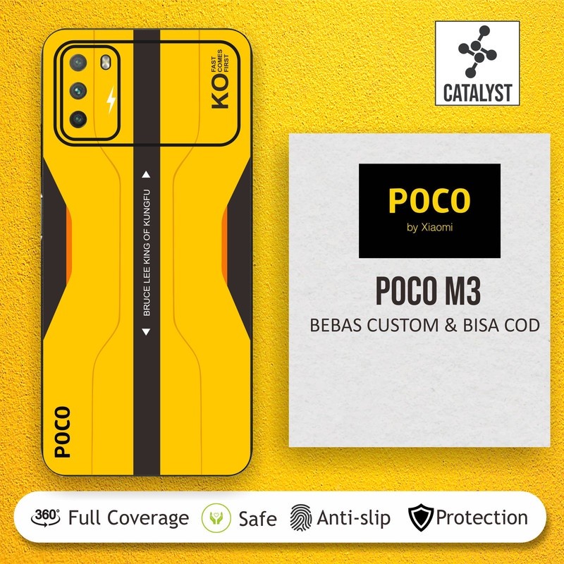 

Get2pcs Poco M3 Garskin Casing Motif Dan Bisa Custom Bayar Ditempat