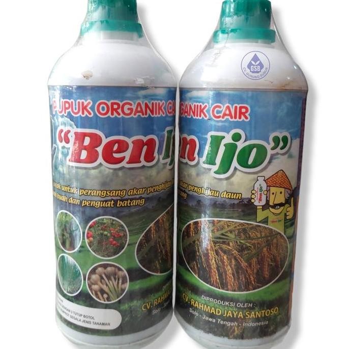 

Terlaris Pupuk Organik Cair Ben Ijo 1 Liter