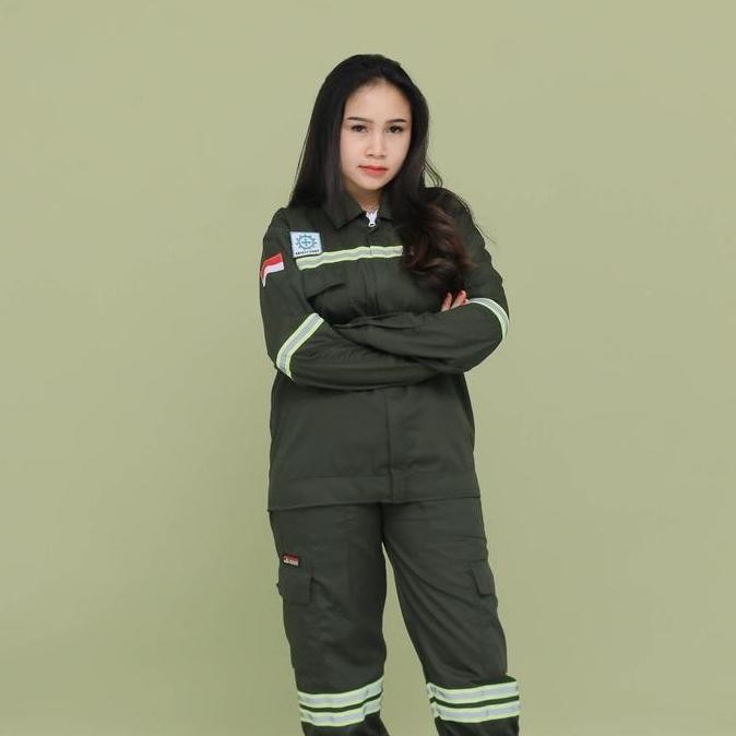 Wearpack Atasan Hijau Army New Stok