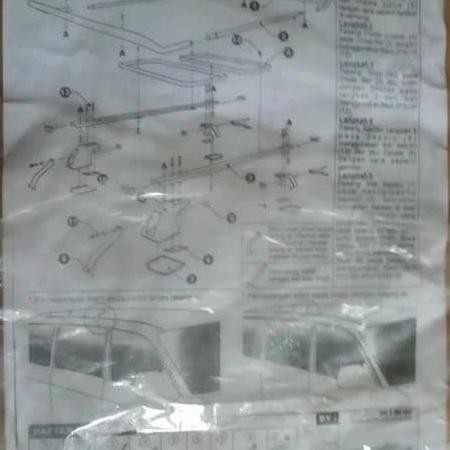 New Jimny katana roof rack bagasi atas mobil angkut barang keranjang