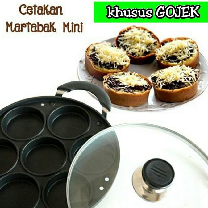 Cetakan Kue 7 Lubang Datar Happy Call