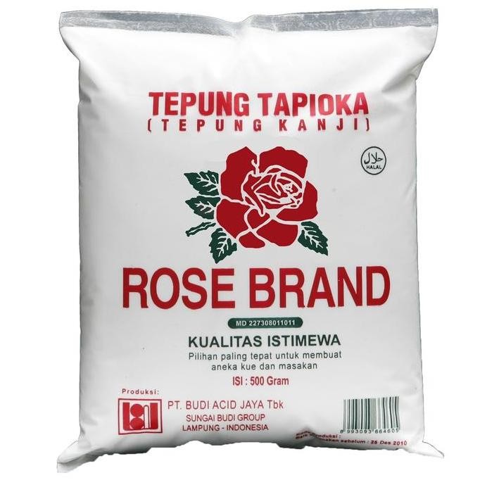 

Terlaris Tepung Tapioka Rose Brand 500Gr Tepung Kanji