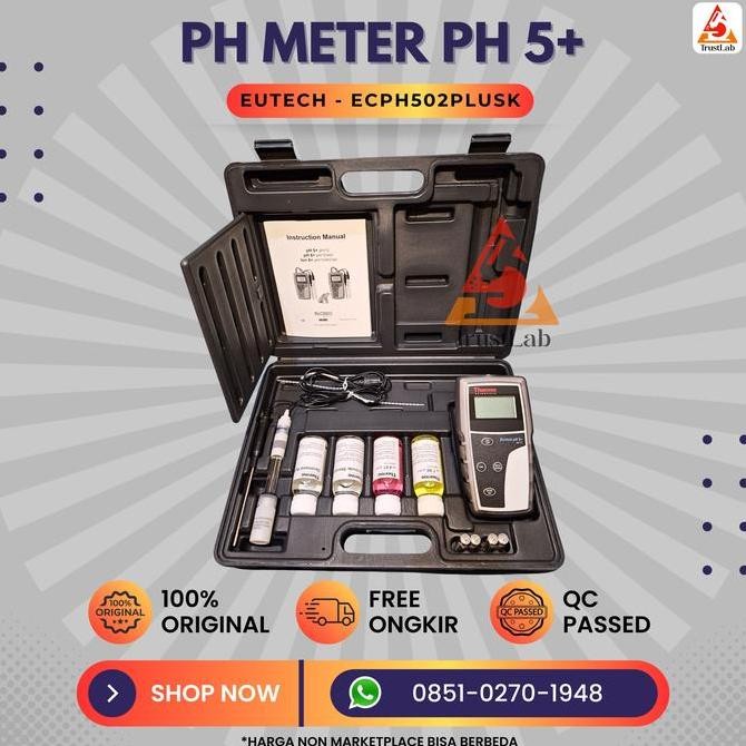 PH Meter Eutech PH5+ Eutech ECPH502PLUSK | PH Meter Eutech PH 5 Plus