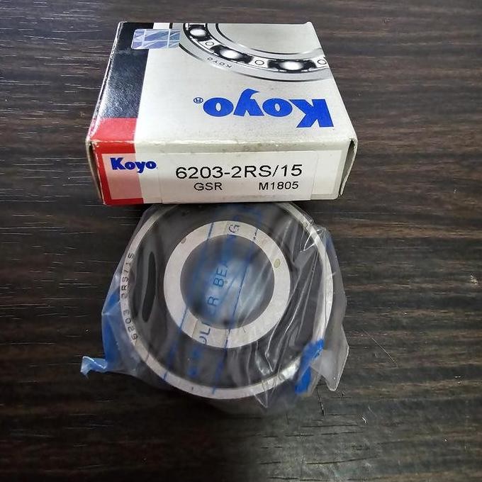 ,,,,,,,] Ball Bearing ukuran special 6203 2RS/15 (ukuran: 15x40x12mm)