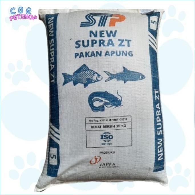Terlaris Pakan Ikan Japfa Stp New Supra Zt3/5 Makanan Ikan Konsumsi Pelet Ikan Apung
