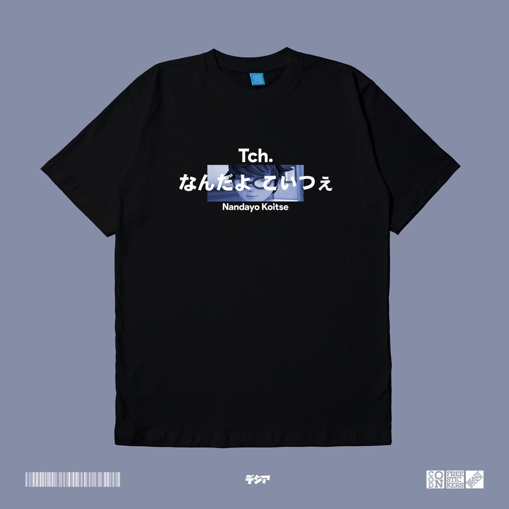 Tch Nandayo Koitse Meme Shitpost Fang Boboiboy Kaos Anime Manga Baju Jepang DJA CLOTH TEE