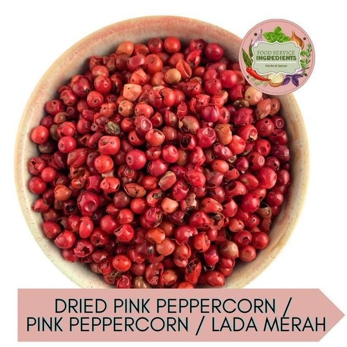 

:<:<:<:<] Pink peppercorn 100gram / dried pink peppercorn / lada merah