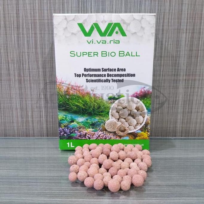 Produk Baru VIVARIA SUPER BIO BALL 1L RUMAH BAKTERI BIOBALL MEDIA FILTER AQUARIUM
