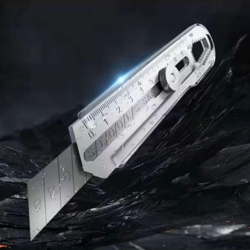 

Wdr-75 Pisau Cutter Besi 9 In 1 Stainless Steel 15Mm Pemotong Serbaguna Anti Karat