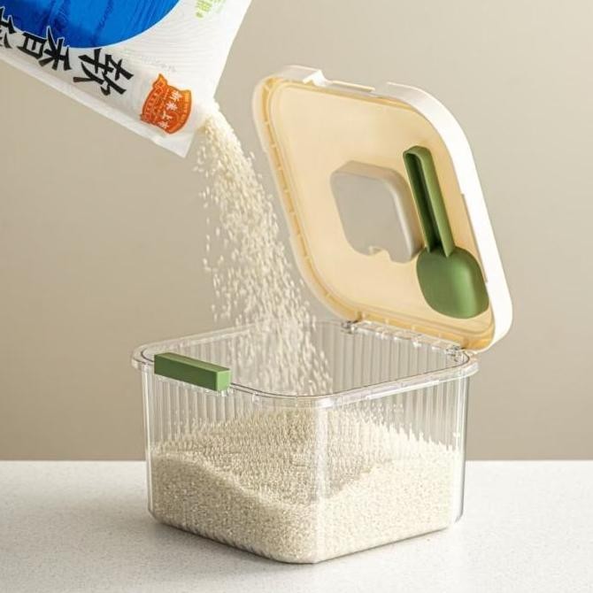 

Terlaris Promo / Terlaris 99Khome Tempat Beras Anti Kutu Dan Serangga Kotak Penyimpanan Tepung Makanan Kucing Transparan K1042