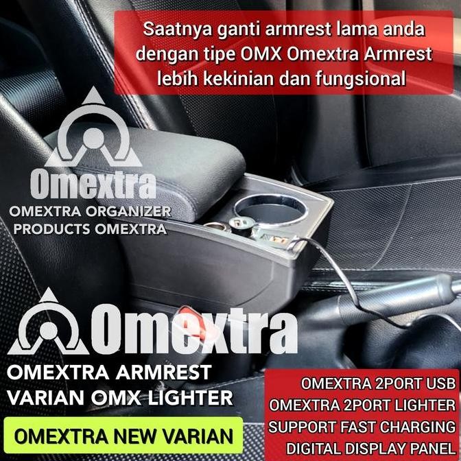 Omextra Armrest AGYA AYLA Console Box Agya Ayla Armrest Box Agya Ayla