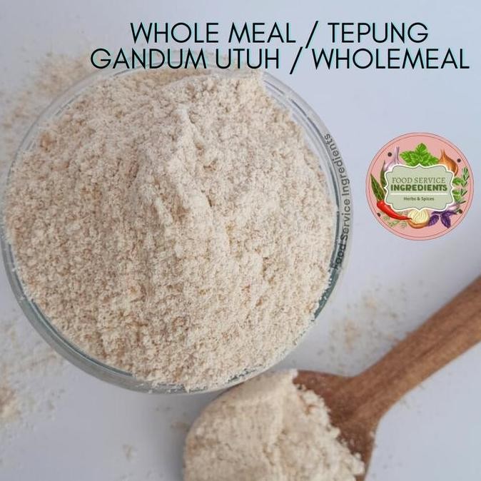 

langsung order saja] Whole Meal 100gram / Tepung Gandum Utuh / Wholemeal