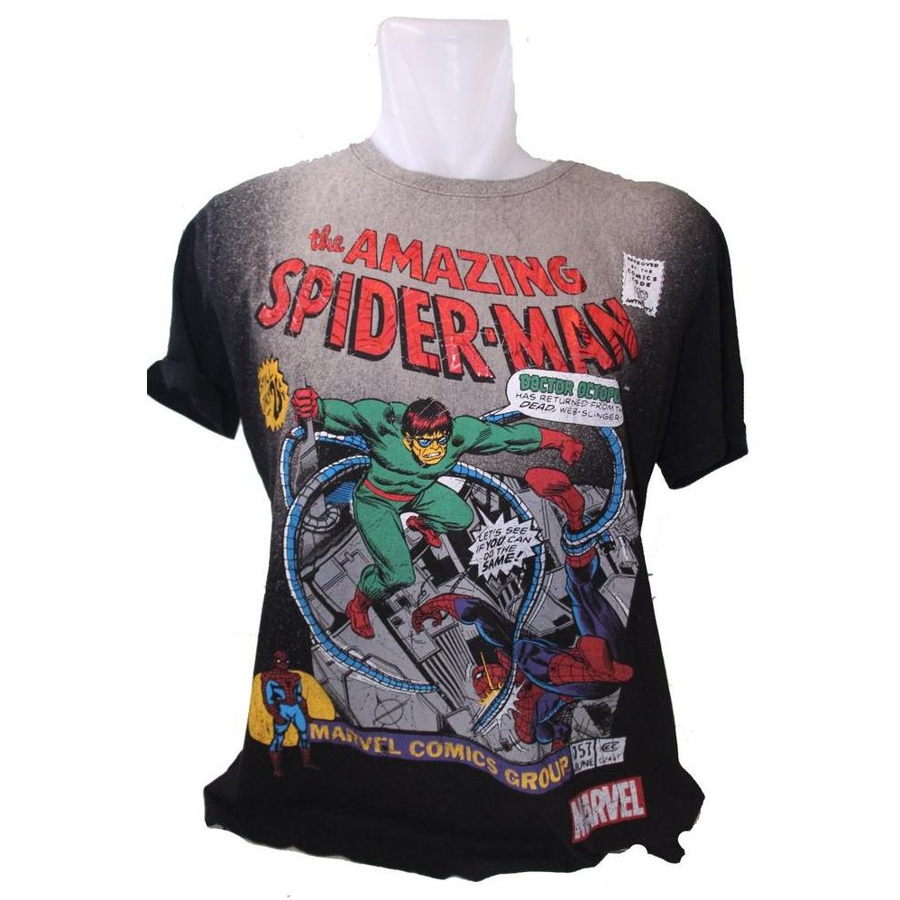 Minute Mirth T Shirt Marvel MVH 006 Spiderman