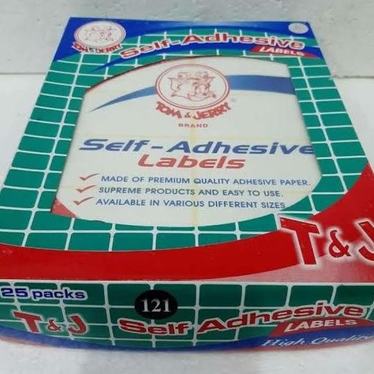 

Stiker label tom & jerry 121 ( 1 box : 25 set )