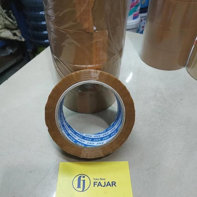 

;&;&;&;&] Lakban coklat 85 Yard / Lakban kardus karton Eka tape produksi Daimaru