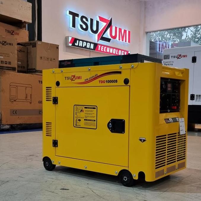 Genset 7000 Watt 7500 Watt Silent Diesel Tsuzumi Tdg 10000 S 9 Kva