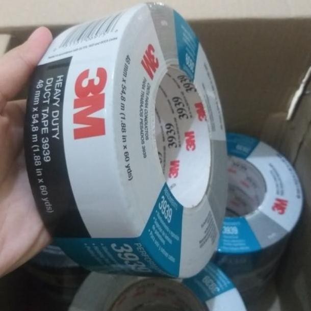 

BEBAS ONGKIR - 3M 3939 / DUCTAPE LAKBAN KAIN SILVER