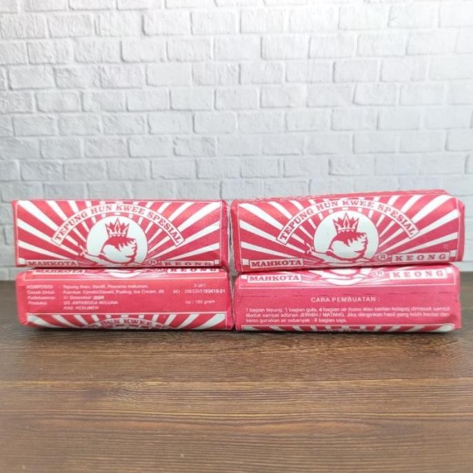 

Terlaris Tepung Hun Kwe Mahkota Keong 100Gr