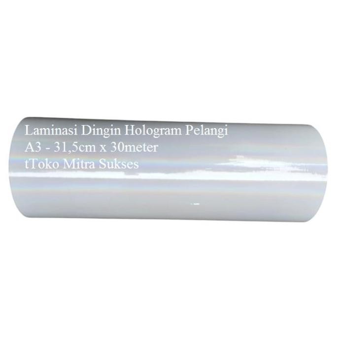 TERBARU - Roll Laminasi Dingin Hologram A4 dan A3 Roll