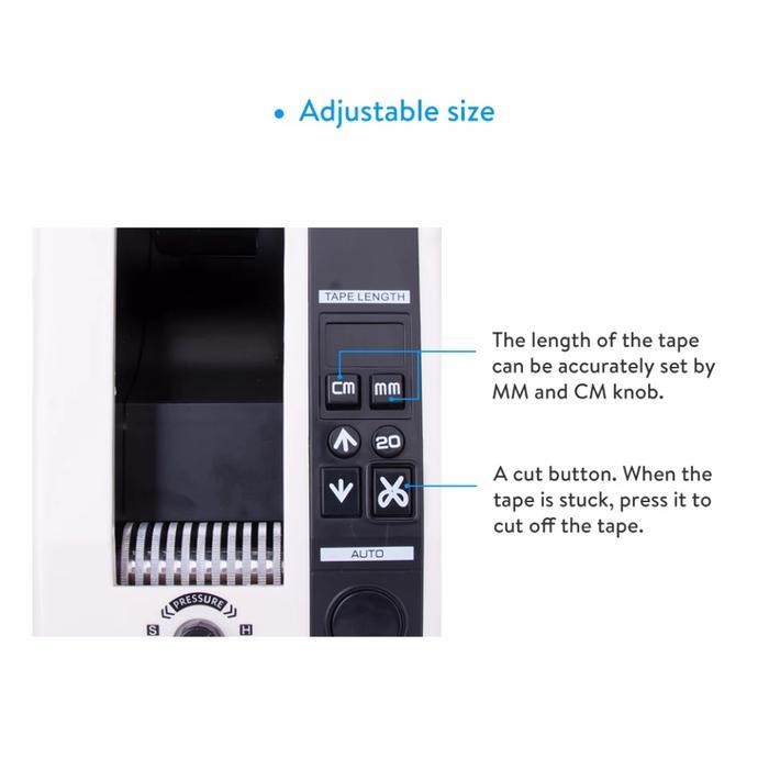 

Automatic Tape Dispenser Lakban Otomatis M1000 Pemotong Lakban Roll Original Dan Terpercaya