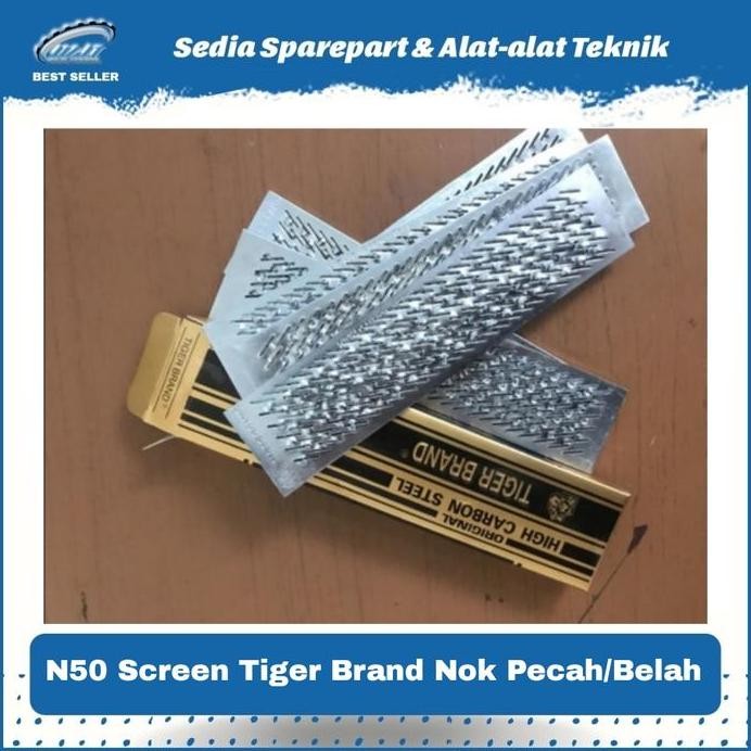 

Terlaris Screen Sarangan N50 Nok Belah Mesin Giling Padi Tiger Brand Asli 100%