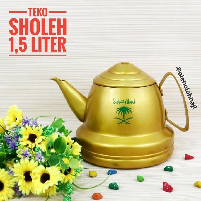 

:::::::] Teko Zam Zam Sholeh 1,5 Liter Oleh Oleh Haji dan Umroh