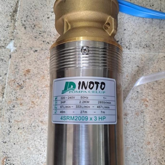 Pompa air Satelit submersible INOTO 4 SRM 2009 3 HP 4inch