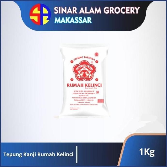 

Terlaris Tepung Tapioka/Kanji Rumah Kelinci 1Kg