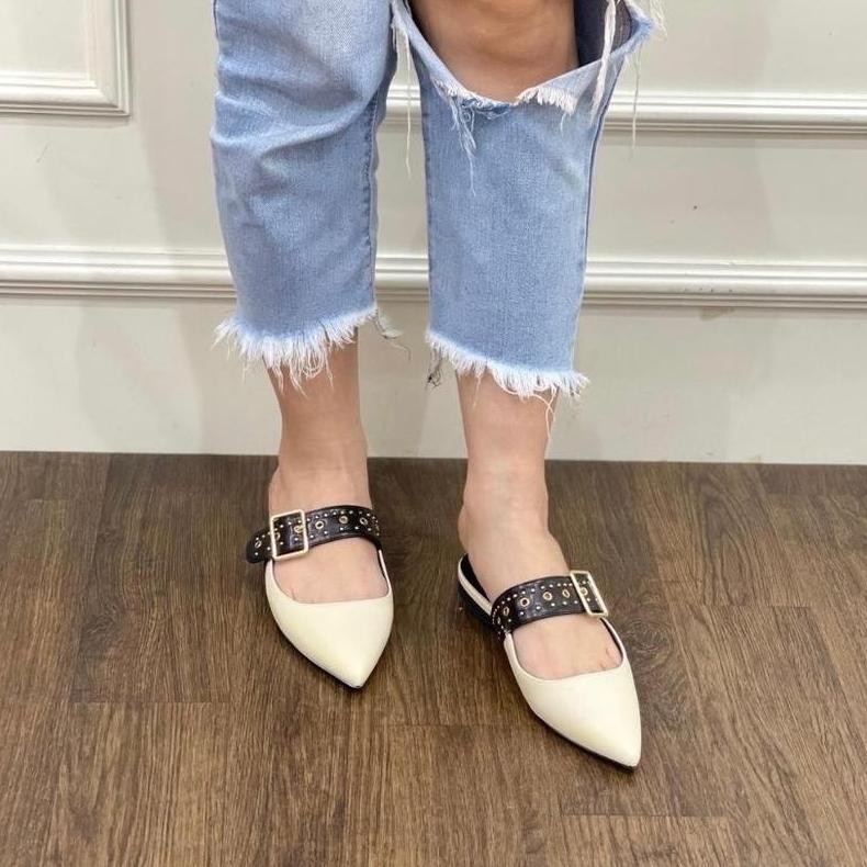 Sandal Flat Wanita CS 214 Sandal Flat Wanita Kekinian