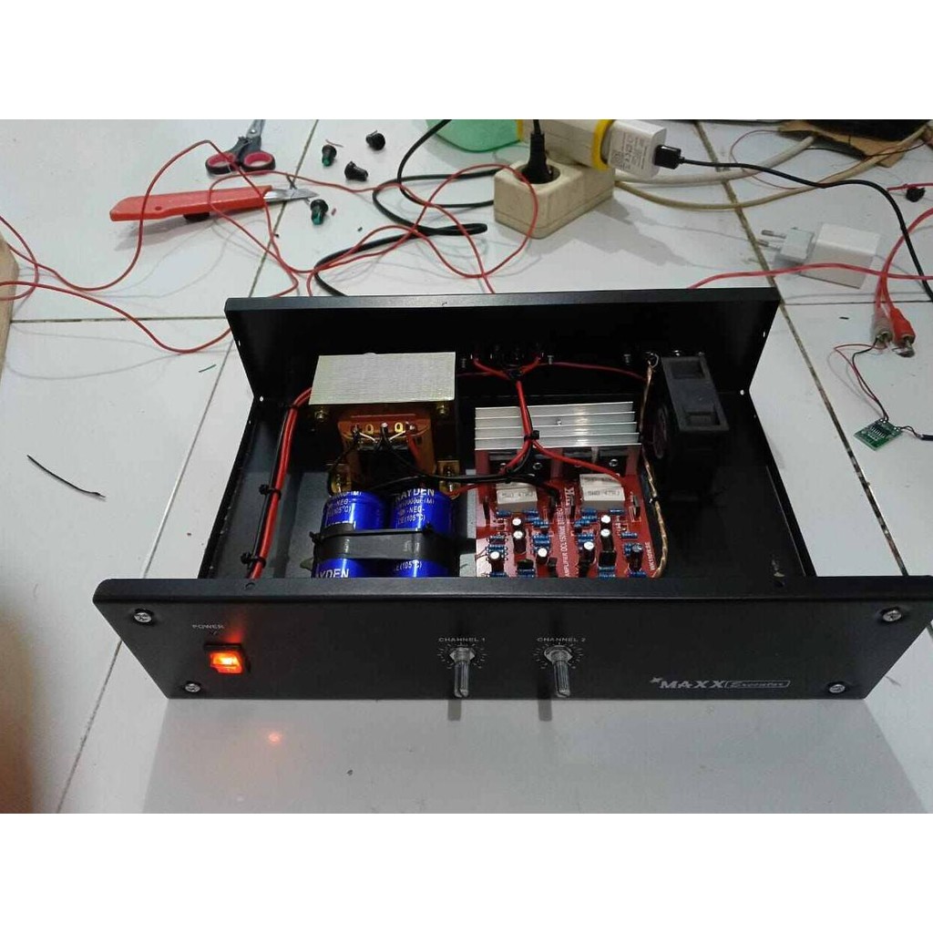 power amplifier 5 Amper  rakitan
