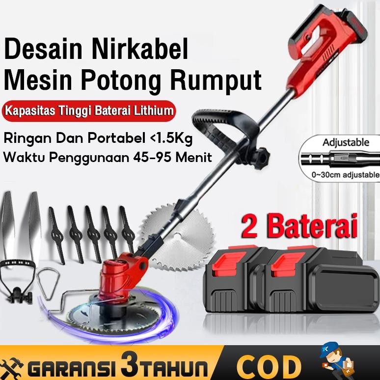 Mesin Potong Rumput Batrai Kualitas Tinggi Mesin Pemotong Rumput Listrik Pemotong Rumput Elektrik Me
