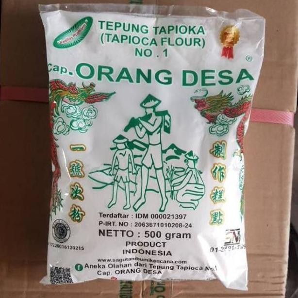 

Terlaris Tepung Tapioka Sagu Tani Cap Orang Desa / Tepung Kanji Bumi Kencana