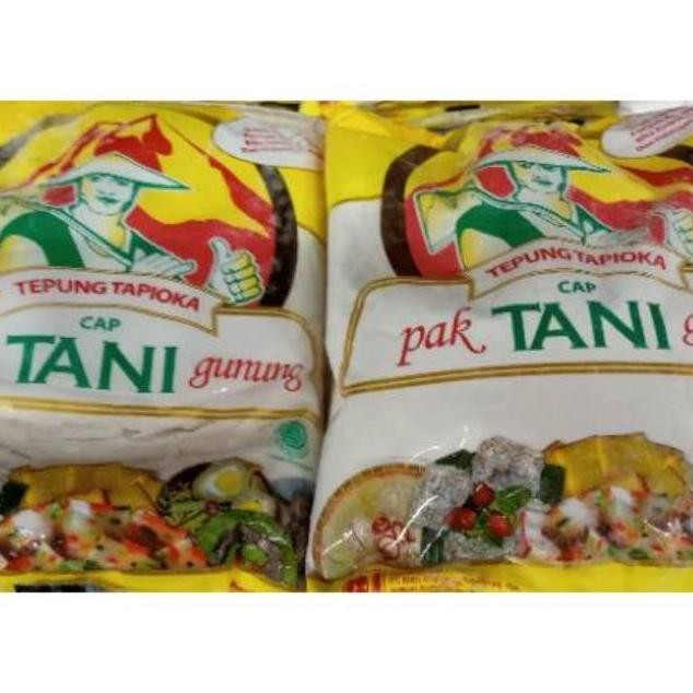 

Terlaris Tepung Tapioka Kanji 500Gr - Pak Tani Gunung Agung Rose Brand
